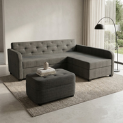 NZ Made Crown Long-Arm Chaise Corner Sofa