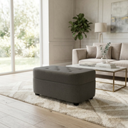 NZ Made Crown Ottoman