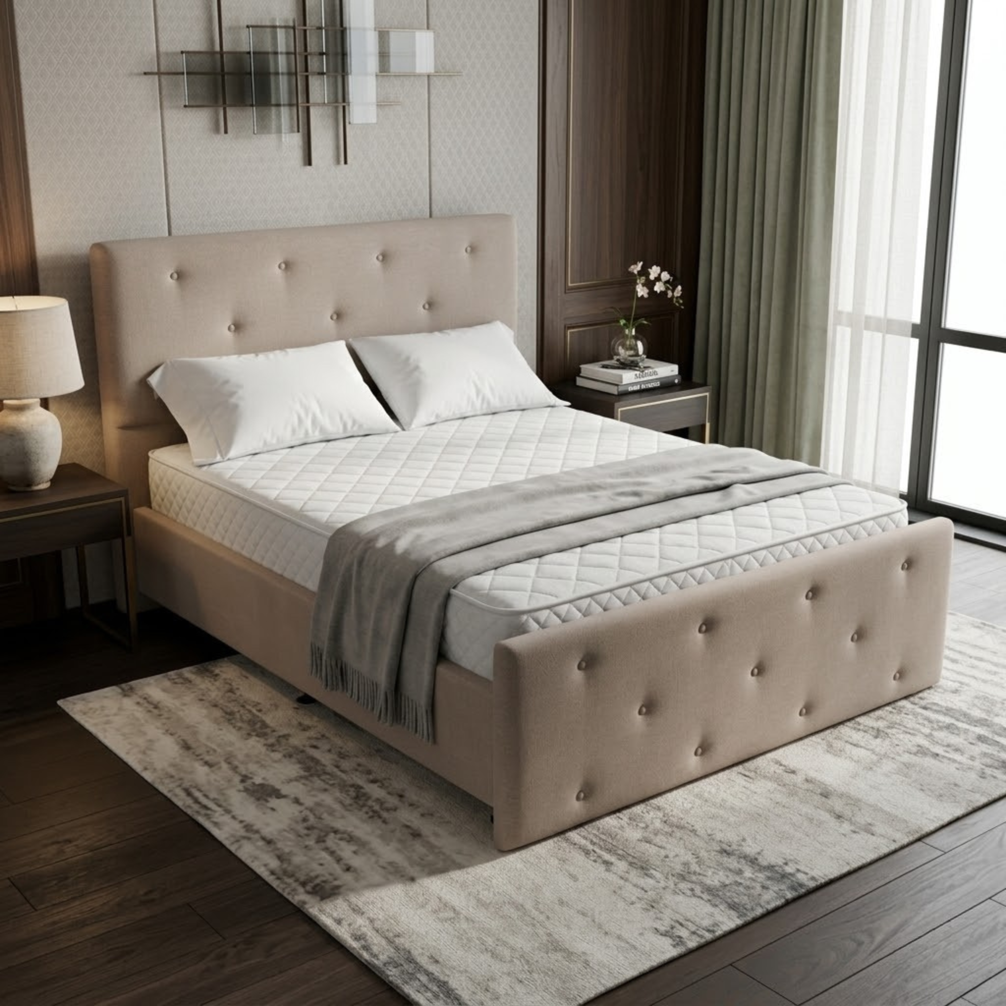 NZ Made Crown Bed Frame