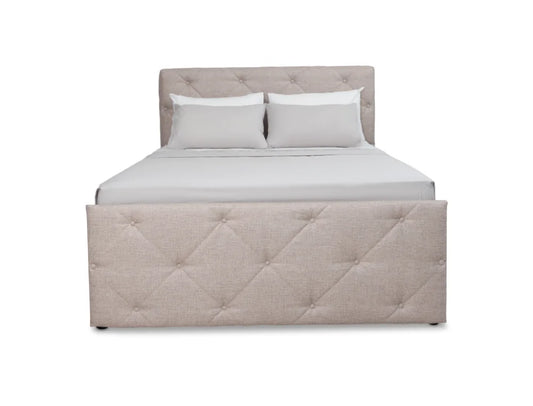 NZ Made Crystal Bed Frame + SleepTime Medium Mattress