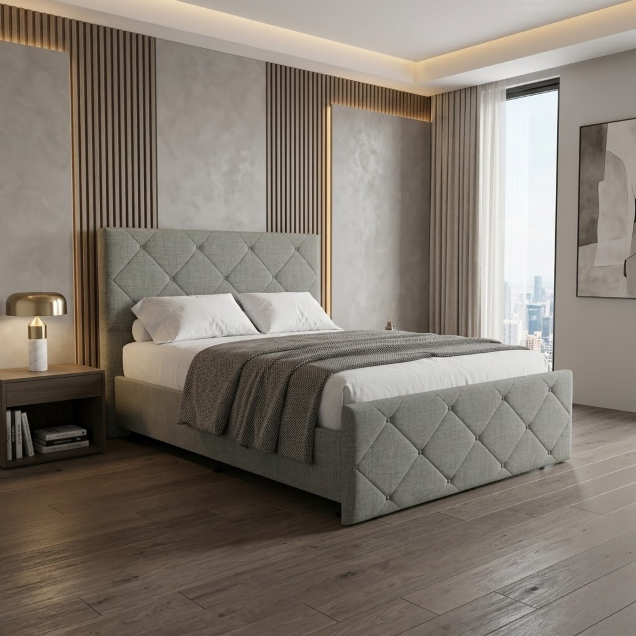 NZ Made Crystal Bed Frame