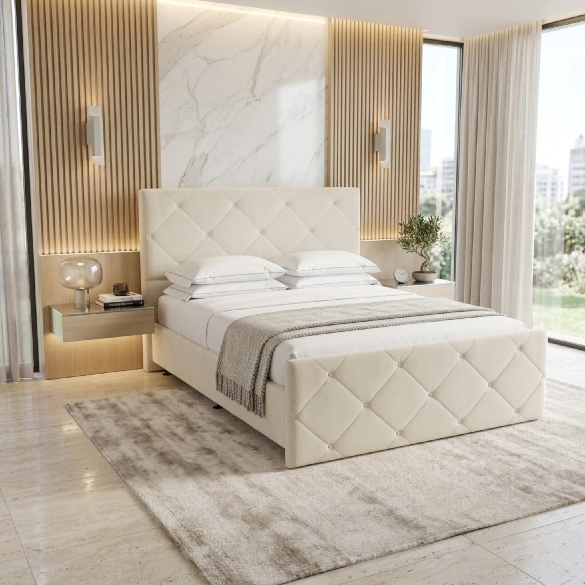 NZ Made Crystal Bed Frame