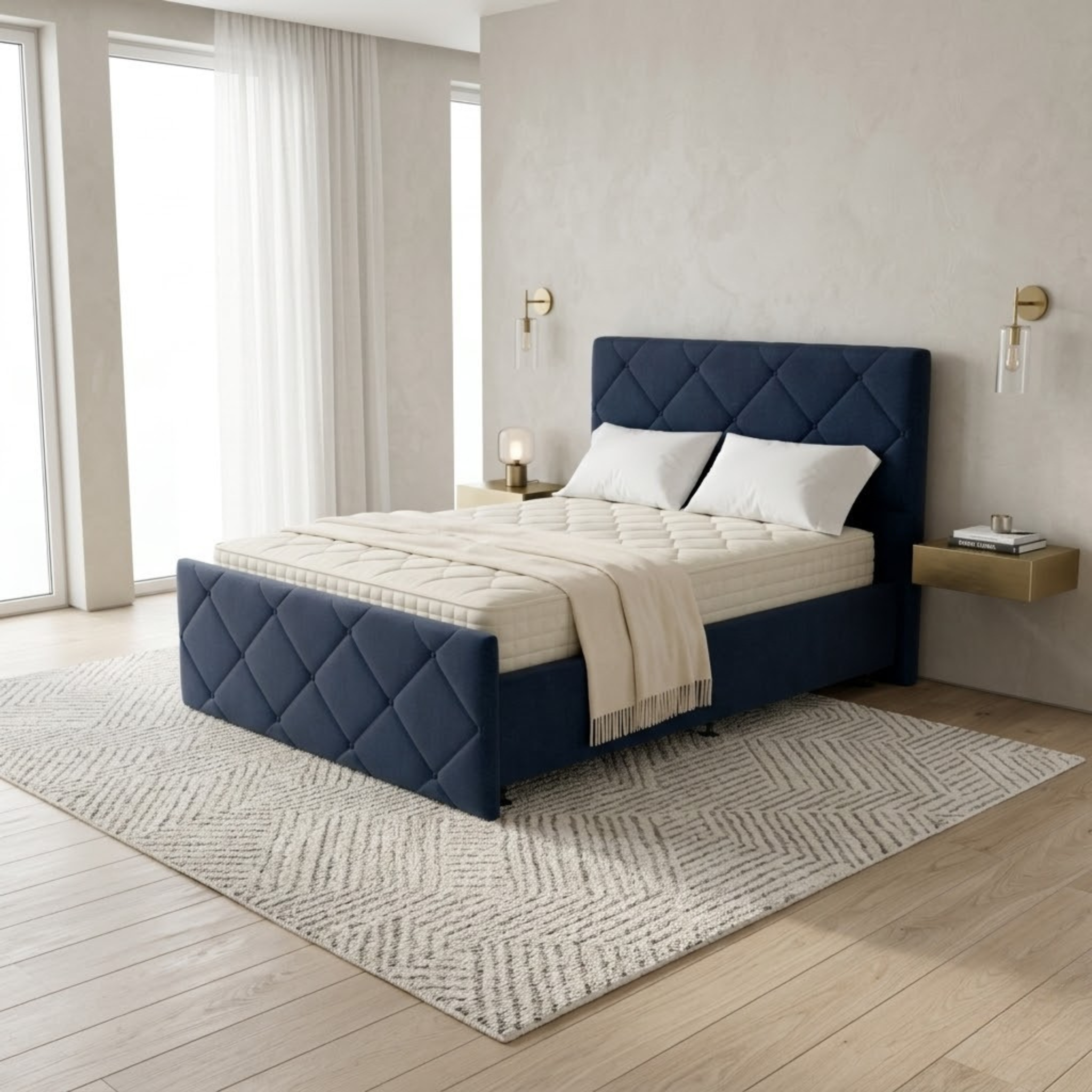 NZ Made Crystal Bed Frame