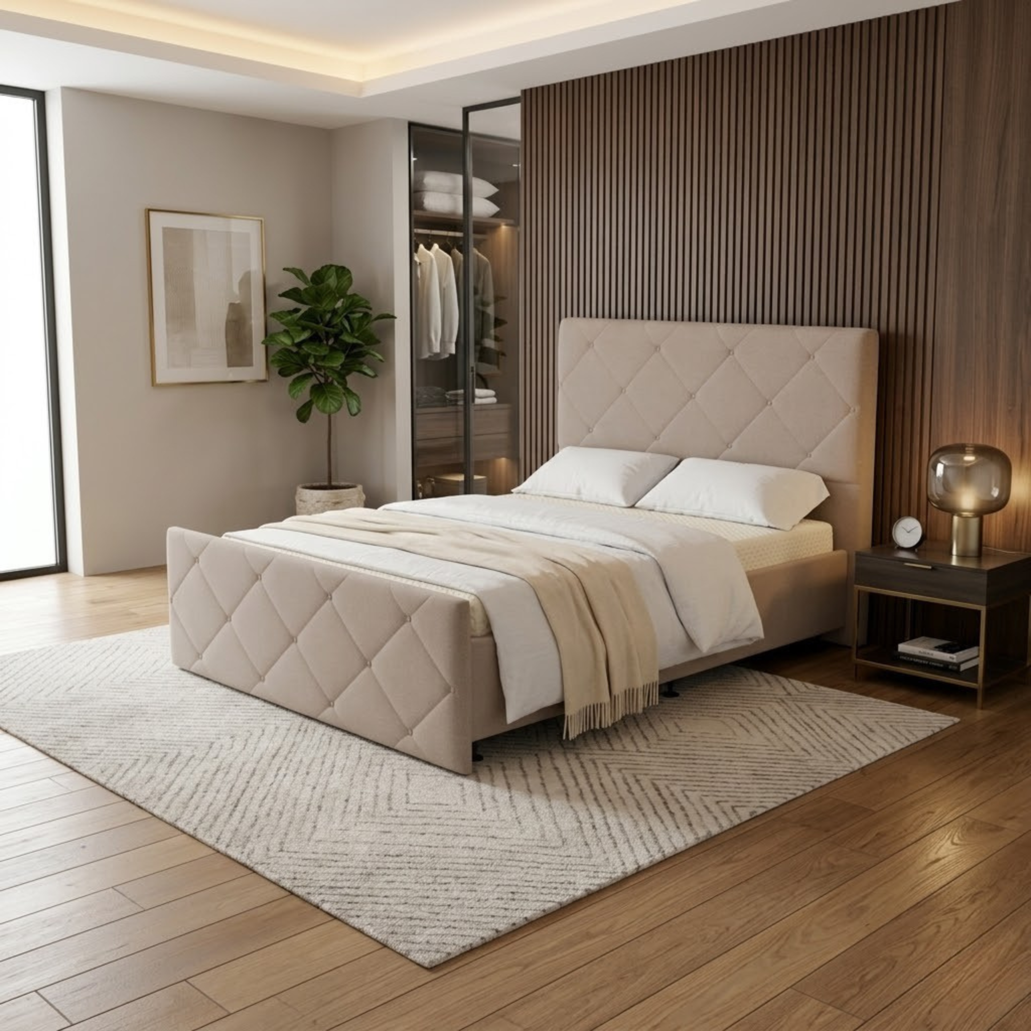 NZ Made Crystal Bed Frame