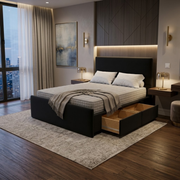 NZ Made Deaura Bed Frame With Drawers