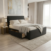 NZ Made Deaura Bed Frame With Drawers