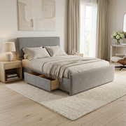 NZ Made Deaura Bed Frame With Drawers