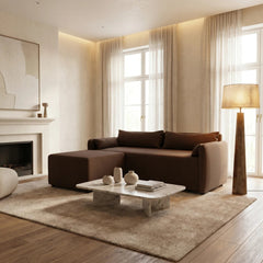 NZ Made Deseo 3 Seater With Chaise Corner Sofa