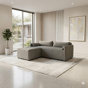 NZ Made Deseo 3 Seater Corner Sofa With Reversible Chaise