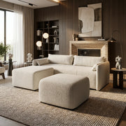 NZ Made Deseo 3 Seater With Chaise Corner Sofa - Image 4 | Furniture World NZ