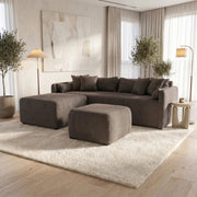 NZ Made Deseo 3 Seater With Chaise Corner Sofa - Image 7 | Furniture World NZ