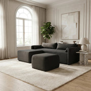 NZ Made Deseo 3 Seater With Chaise Corner Sofa - Image 24 | Furniture World NZ