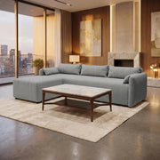 NZ Made Deseo 4 Seater With Chaise Corner Sofa - Image 14 | Furniture World NZ