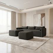 NZ Made Deseo 4 Seater With Chaise Corner Sofa - Image 26 | Furniture World NZ