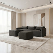 NZ Made Deseo 4 Seater Corner Sofa With Reversible Chaise