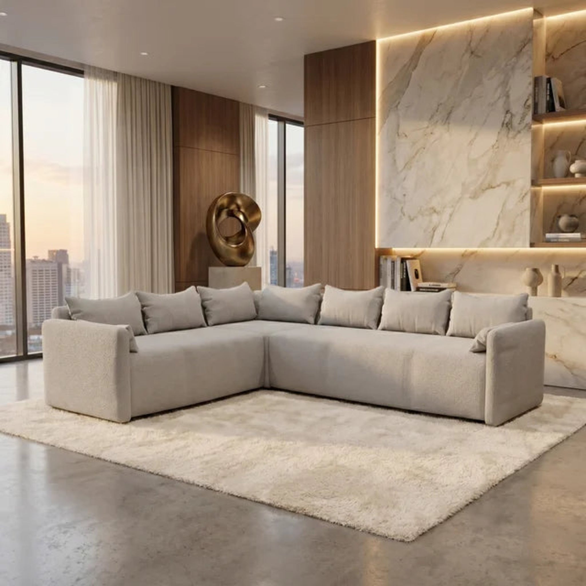 NZ Made Deseo 6 Seater Corner Sofa - Image 14 | Furniture World NZ