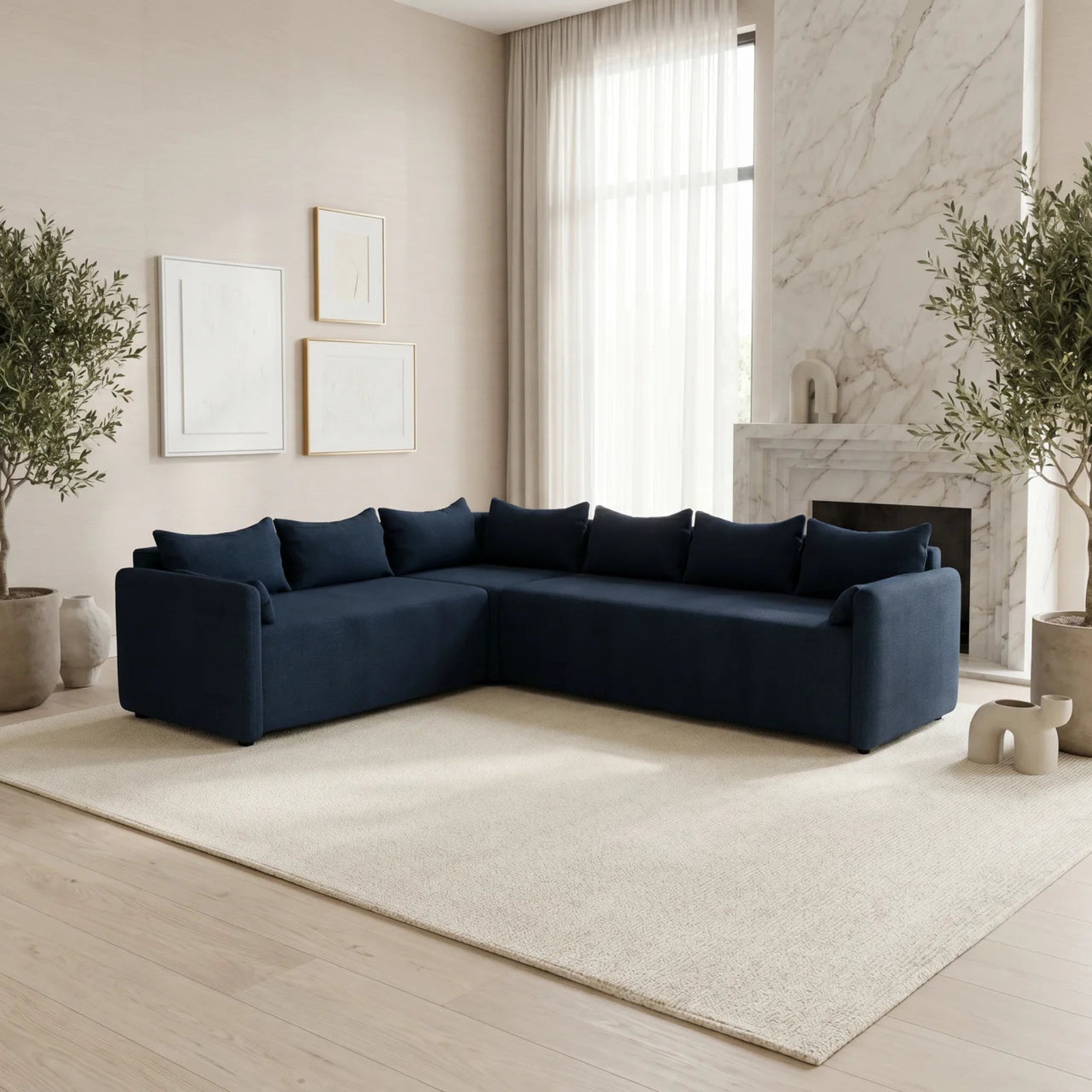 NZ Made Deseo 6 Seater Corner Sofa - Image 25 | Furniture World NZ