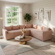 NZ Made Deseo 6 Seater Corner Sofa