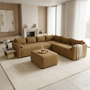 NZ Made Deseo 6 Seater Corner Sofa
