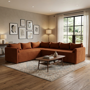 NZ Made Deseo 6 Seater Corner Sofa
