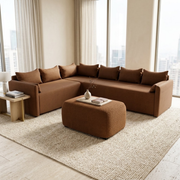 NZ Made Deseo 6 Seater Corner Sofa