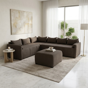 NZ Made Deseo 6 Seater Corner Sofa