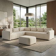 NZ Made Deseo 6 Seater Corner Sofa