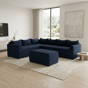 NZ Made Deseo 6 Seater Corner Sofa