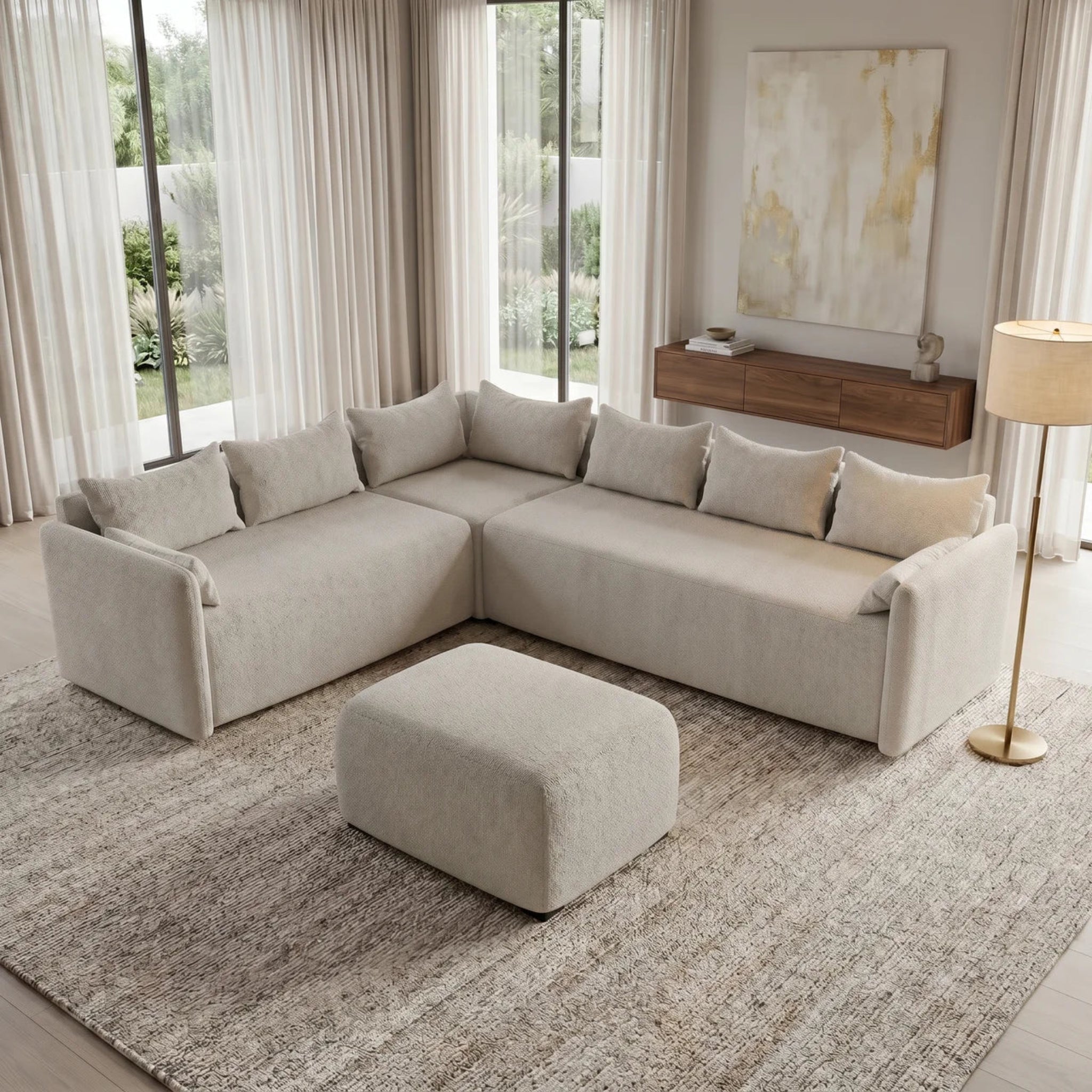 NZ Made Deseo 6 Seater Corner Sofa - Image 4 | Furniture World NZ