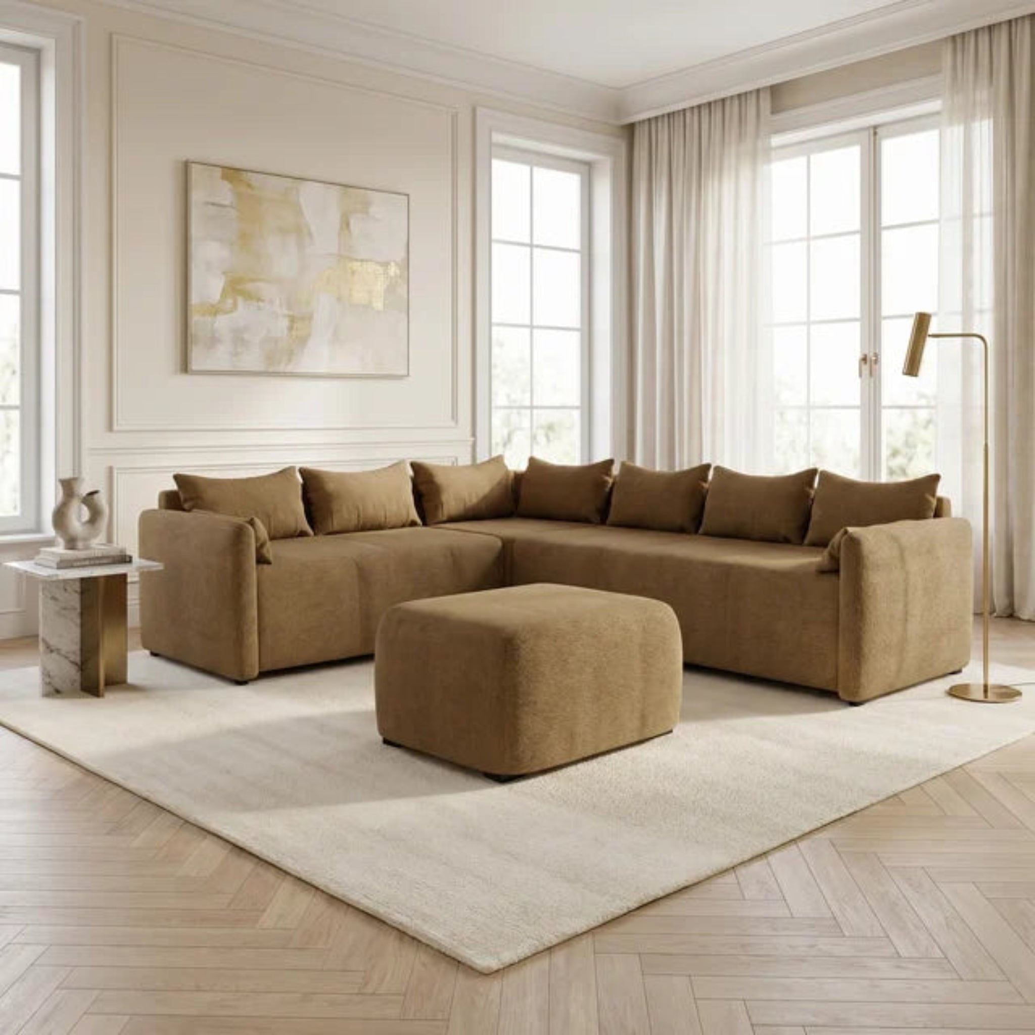 NZ Made Deseo 6 Seater Corner Sofa - Image 18 | Furniture World NZ