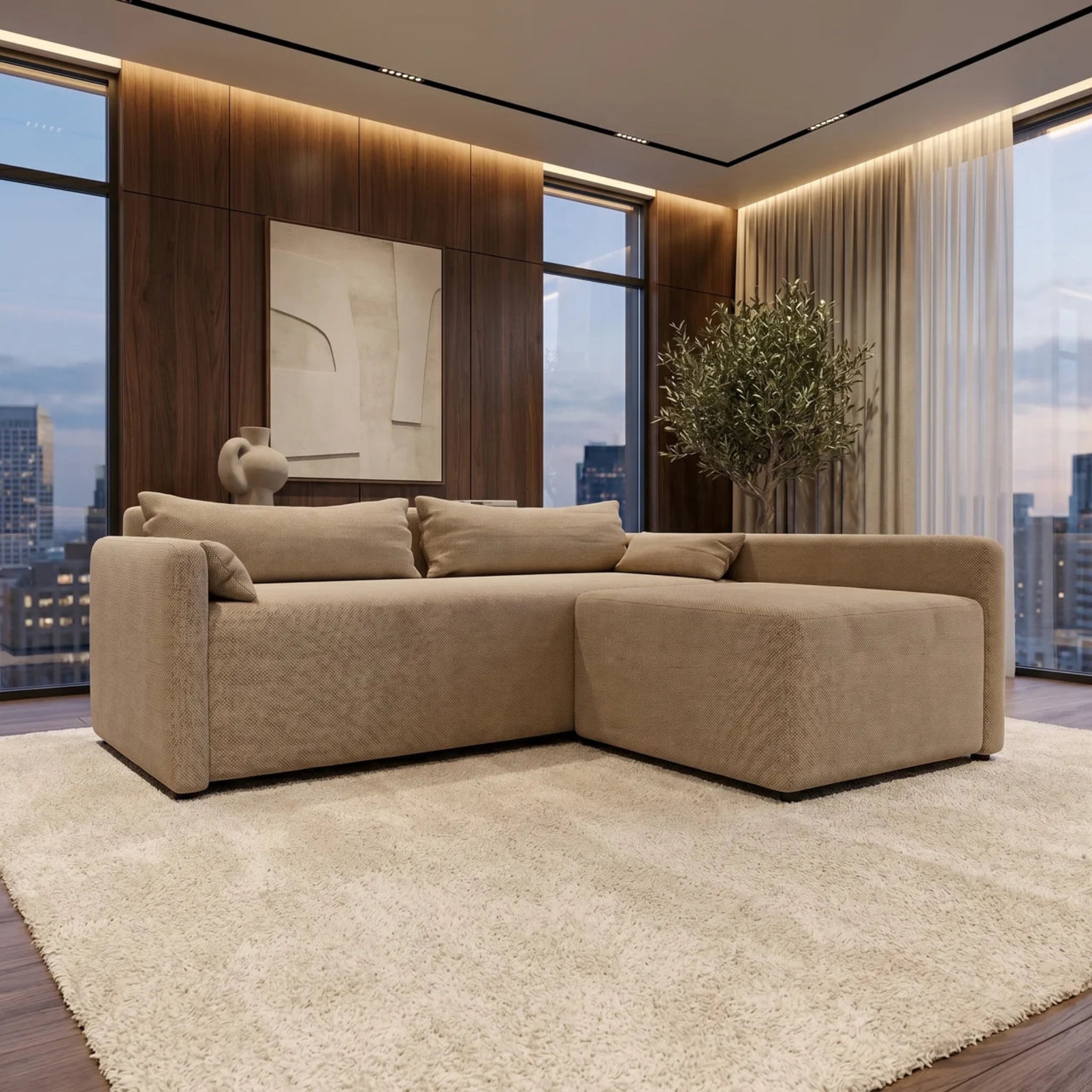 NZ Made Deseo Long-Arm With Chaise Corner Sofa - Image 11 | Furniture World NZ