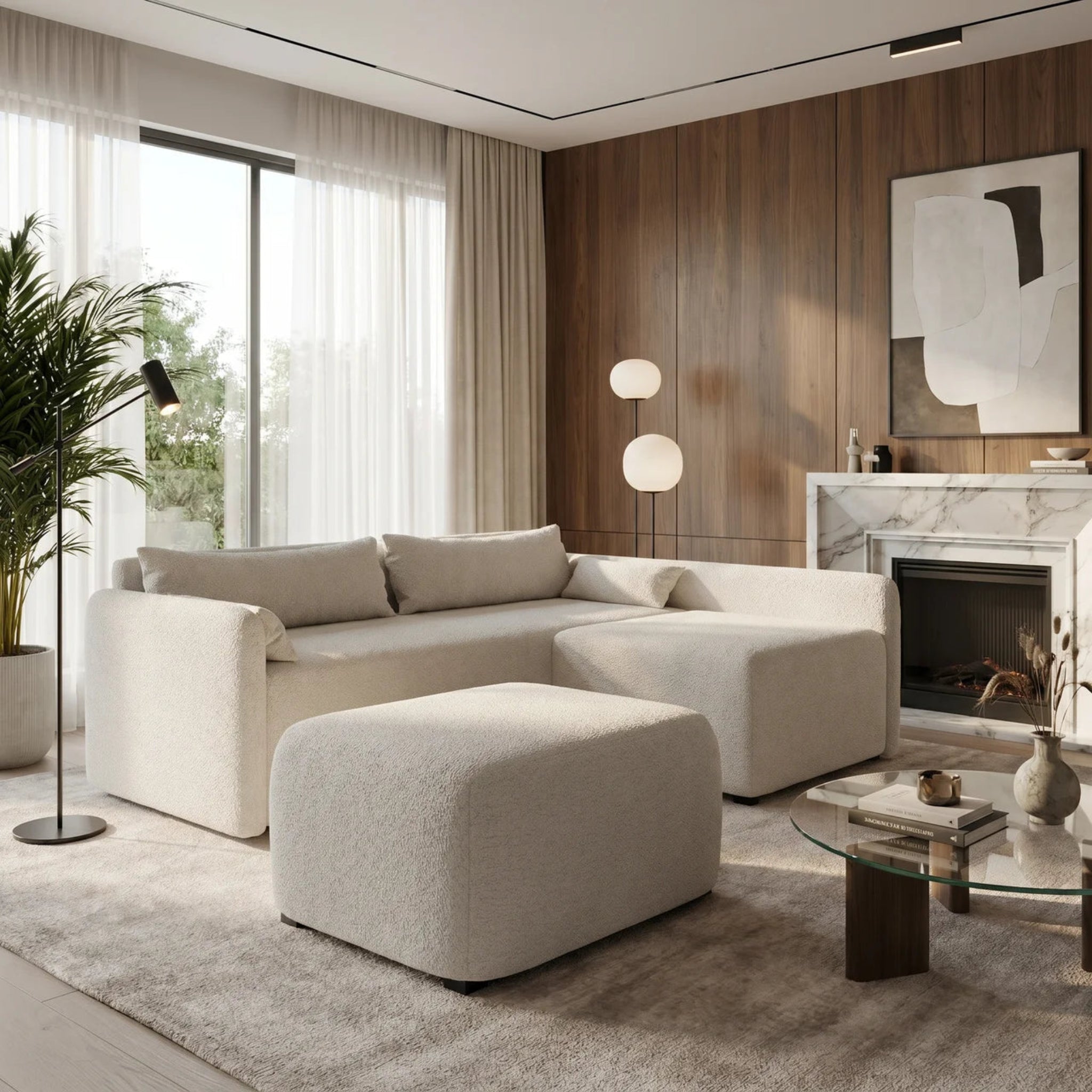 NZ Made Deseo Long-Arm With Chaise Corner Sofa - Image 4 | Furniture World NZ