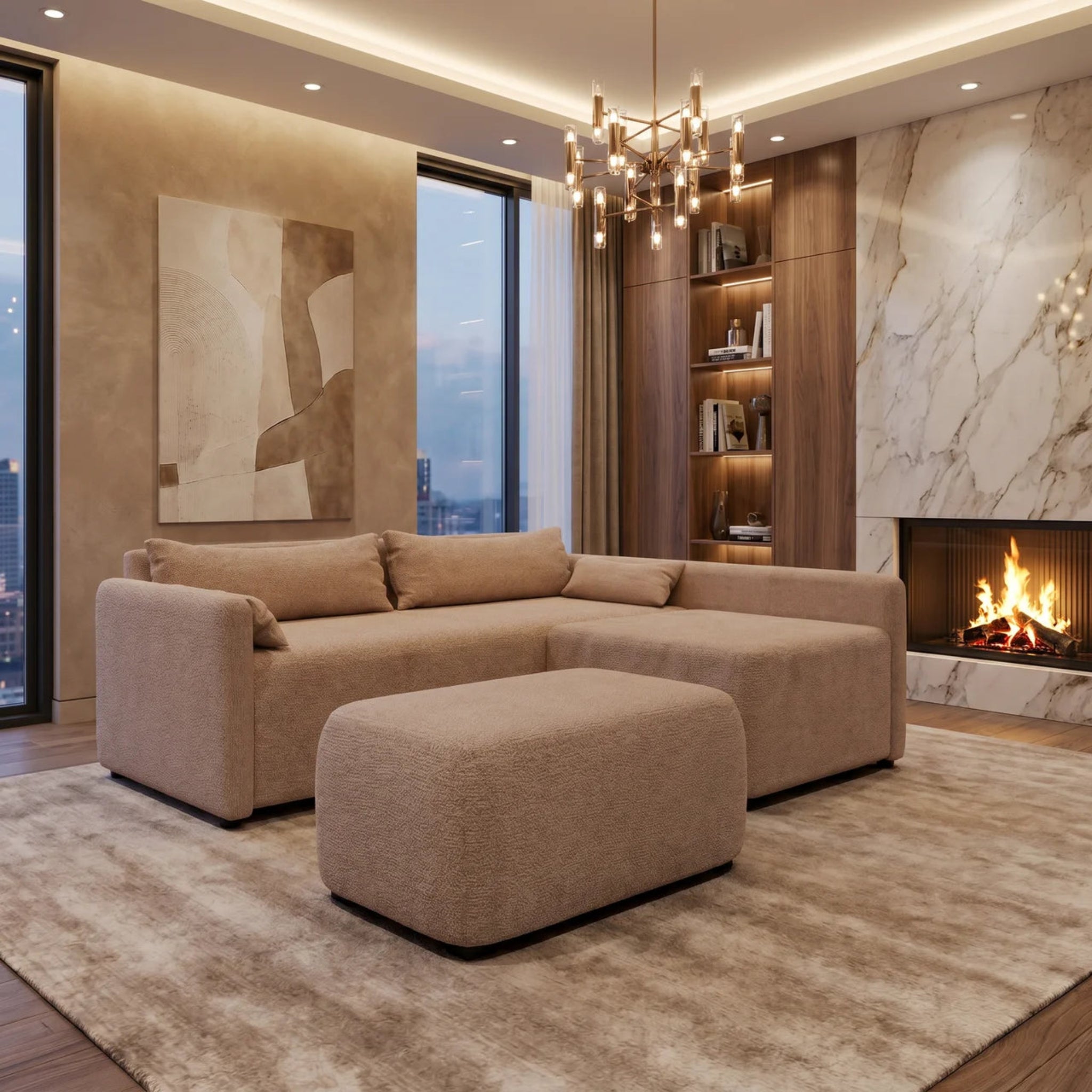 NZ Made Deseo Long-Arm With Chaise Corner Sofa - Image 10 | Furniture World NZ