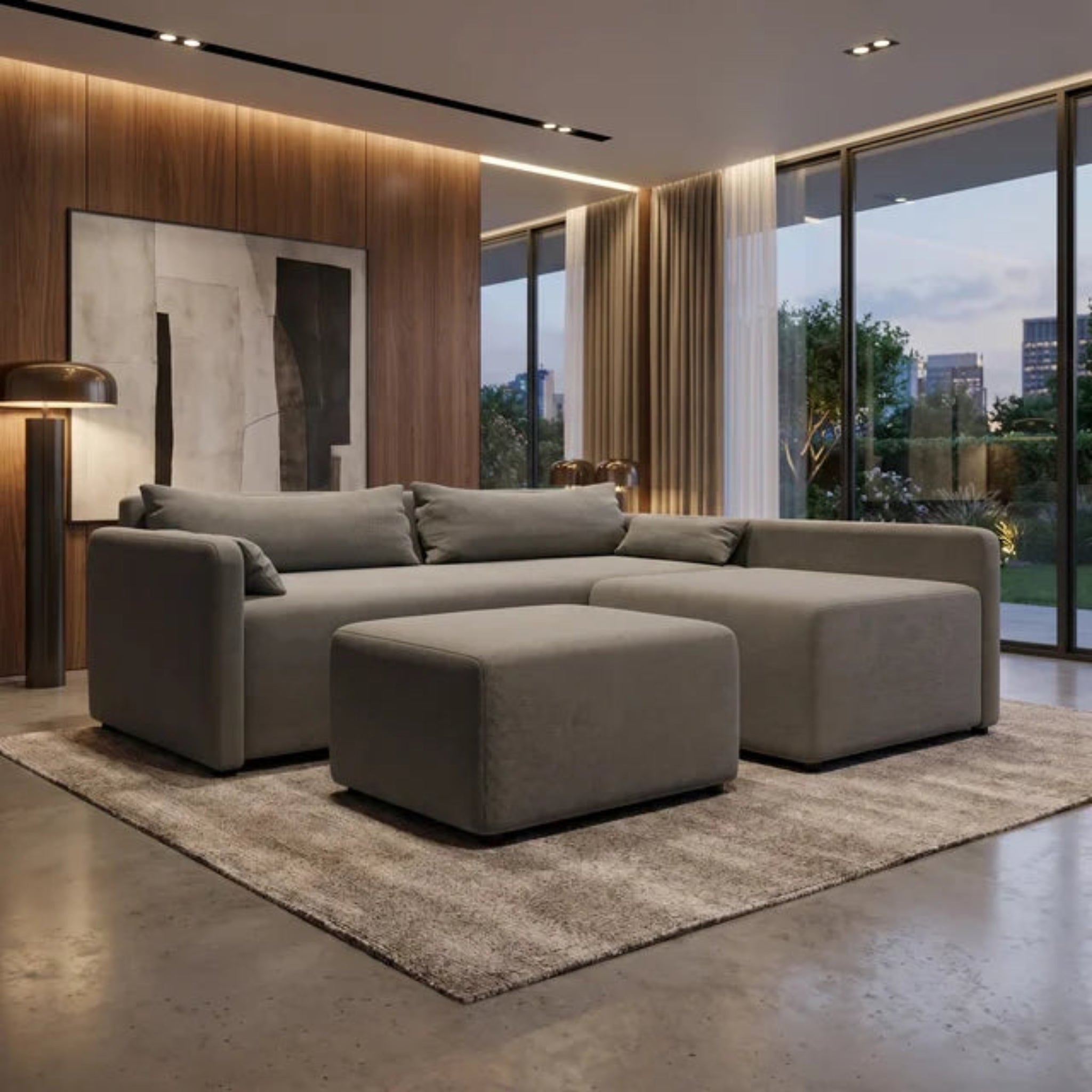 NZ Made Deseo Long-Arm With Chaise Corner Sofa - Image 15 | Furniture World NZ