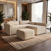 NZ Made Deseo Long-Arm With Chaise Corner Sofa - Image 27 | Furniture World NZ