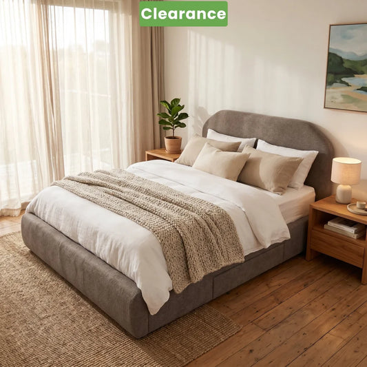 NZ made Eclipse Queen Bed Frame - Floor Model - Bed Frames & Bases