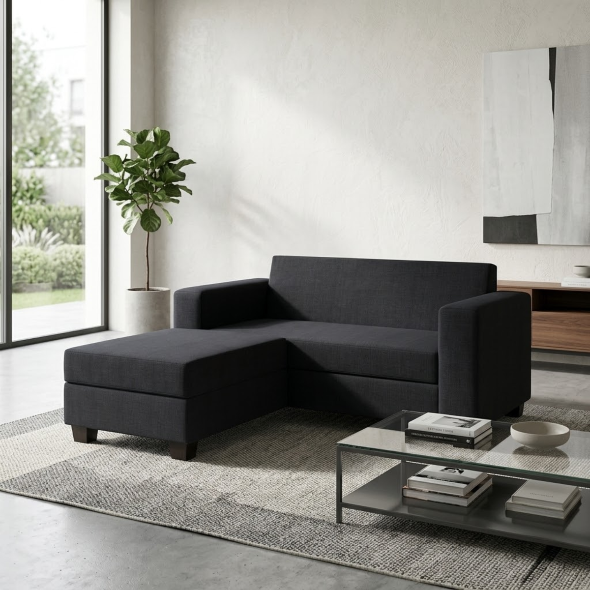 NZ Made Eco 3 Seater Corner Sofa With Reversible Chaise