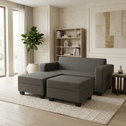 NZ Made Eco 3 Seater Corner Sofa With Reversible Chaise