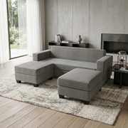 NZ Made Eco 4 Seater Corner Sofa With Reversible Chaise