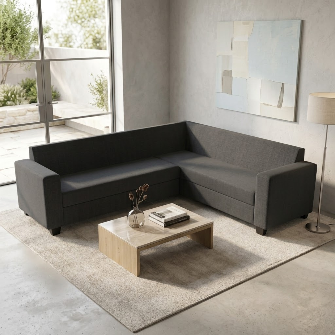NZ Made Eco 6 Seater Corner Sofa