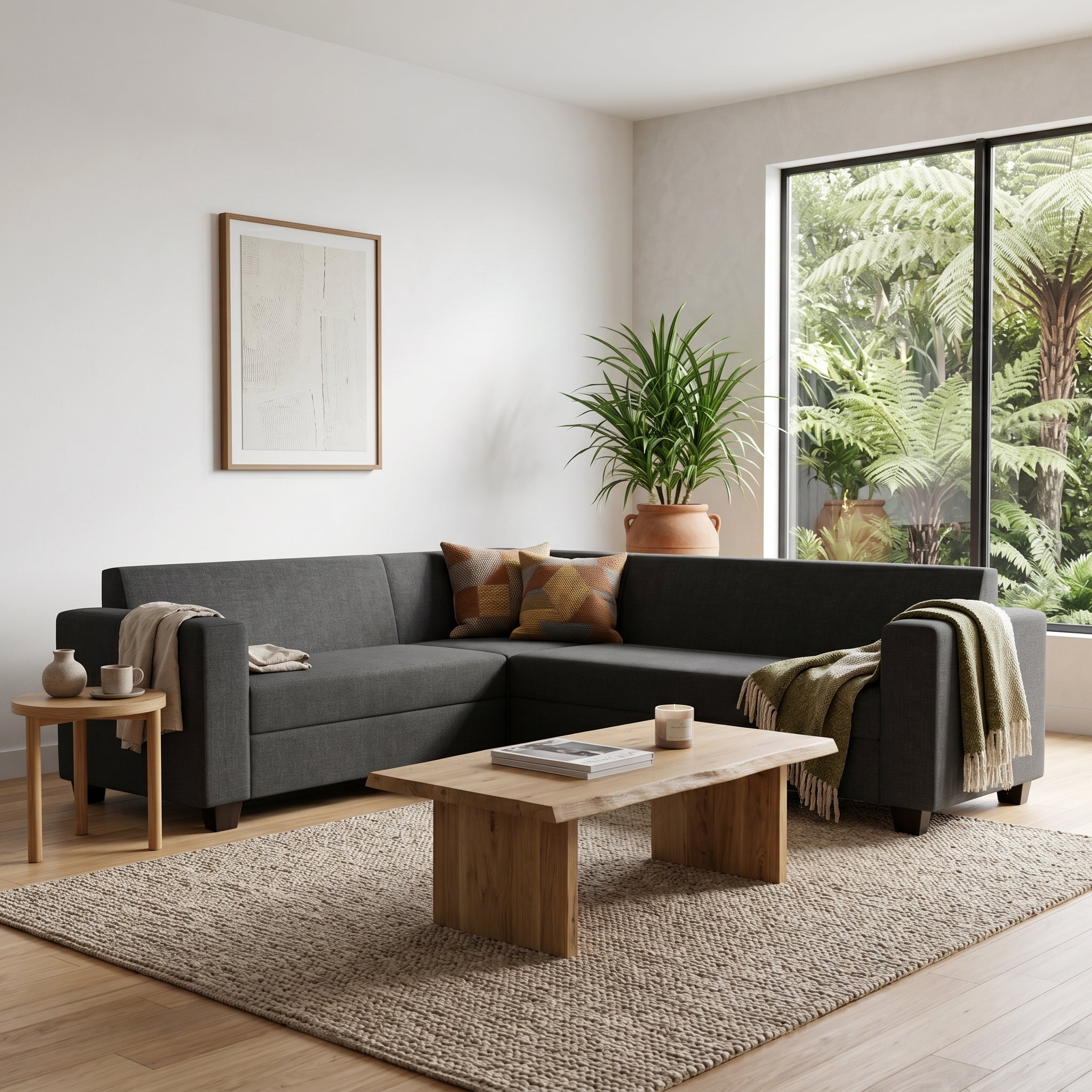 NZ Made Eco 6 Seater Corner Sofa | Furniture World NZ