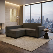 NZ Made Eco Long-Arm With Chaise Corner Sofa