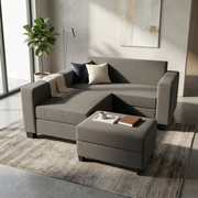 NZ Made Eco Long-Arm With Chaise Corner Sofa