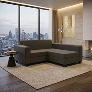 NZ Made Eco Long-Arm With Chaise Corner Sofa