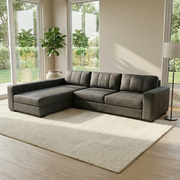 NZ Made Evoque Long-Arm With Chaise Corner Sofa