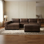 NZ Made Evoque Long-Arm With Chaise Corner Sofa