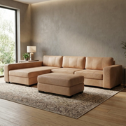 NZ Made Evoque Long-Arm With Chaise Corner Sofa