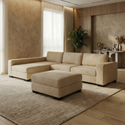 NZ Made Evoque Long-Arm With Chaise Corner Sofa