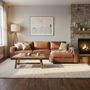 NZ Made Evoque Long-Arm With Chaise Corner Sofa