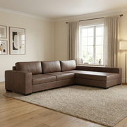 NZ Made Evoque Long-Arm With Chaise Corner Sofa